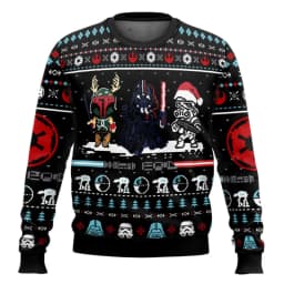 Star Wars Darth Vader White Pattern Xmas Gifts Sweater Holiday Gift 2026 New Men's Fashion Casual Women's Couple Hoodie