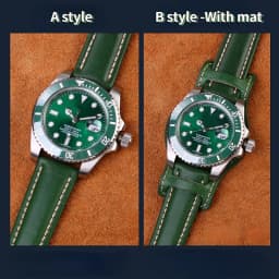 For any brand 18mm 20mm 21mm 22m With mat Genuine leather watch strap men cowhide watchband wristwatch band bracelet Accessories