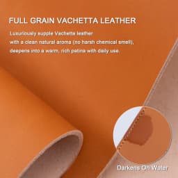BEERY&SNOWY Bag Replacement For LV Shoulder Straps Croisette Handbag Accessories Genuine Vachetta Leather Strap