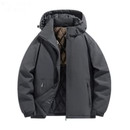 Winter Mens Warm Down Padded Jackets Fashion Man Loose Snow Warm Hooded Parkas Men Thermal Windbreaker Coats Clothing Plus Size