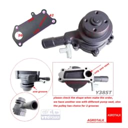 Y385T-11103 / YD385T-11100A , Water Pump for Yangdong Y380T / Y385T / YD385T