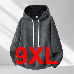 10XL 11XL Plus Size Hoodie Men Spring Autumn Solid Color Hoodies Male Spring Autumn Hooded Pullover Big Size 10XL