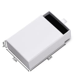 Creative Drawer Jewelry Packaging Box Necklace Ring Earing Bracelet Storage Organizer Display Stand Solid Color Paper Gift Boxes