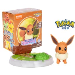BLOKEES Pokemon Figure Pikachu Bulbasaur Squirtle Charizard Eevee Ceruledge Greninja Action Figure Toys Collect Christmas Gift