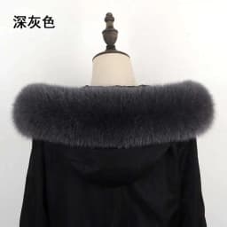 Real Fox Fur Collar 100% Natural Fur Scarf Women Winter Luxury Warm Fur Shawl Ladies Geniue Fur Scarves For Coat Down Jacket Men