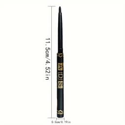 3PCS/9PCS Long-Lasting Waterproof Black Eyeliner Pencil -Smudge-Proof Sweat-Resistant for Bold Eye Makeup, Ideal Gift