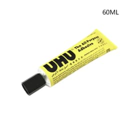 7ml/20ml/35ml/60ml UHU Universal Flexible Clear Glue For Wigs Lace Fabric Wood Metal Leather Porcelain DIY Repair