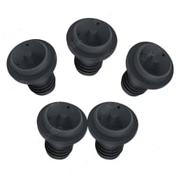 Wine Stopper With Vacuum Pump Bar Accessories Air Lock Aerator Rubber Black Bottle Stopper Keep Wine Fresh Saver Sealing