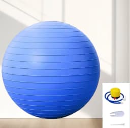 Yoga Ball 75cm Explosion-proof Gym Equipment for Pilates Bodybuilding Balance Training Rehabilitation Exercise Add-ons