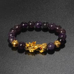 Color Changed Feng Shui Pi Xiu Bracelets Men Nature Stone Lucky Amulet Charm Beaded Bracelets Women Pi Yao Brave Wealth Jewelry