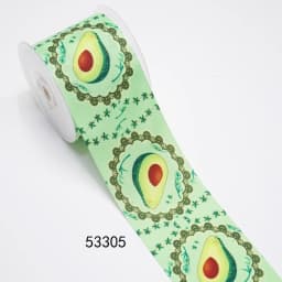 DIY Cartoon Fruit Printed Grosgrain Ribbon For Craft Supplies Sewing Accessories 5 Yards. 51819