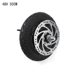8 Inch Hub Motor Electric Scooter 36V 48V 350W 500W Wheel Motor with Brushless Controller Electric Scooter Motor Kit