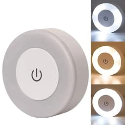 3 Modes Night Lights Energy Saving USB Rechargeable LED Tap Light Long-Lasting Easy To Install Touch Sensor Lamps Wardrobe