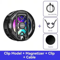 NEW Semiconductor Magnetic Cooler With Temperature Display Radiator Fast Heat Dissipation for Phones Gaming Tablet Cooling Pad