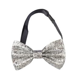 Fashion Shiny Paillette Sequins Bowtie Dance Bowknot Neck Decoration Stage Performance Tie Adjustable Necktie Party