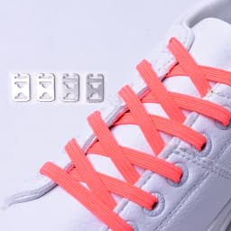 New Elastic No Tie Shoelaces Stretching Locking Lazy Shoe Laces Sneaker Children Unisex Shoelaces Safe Shoelace 24color