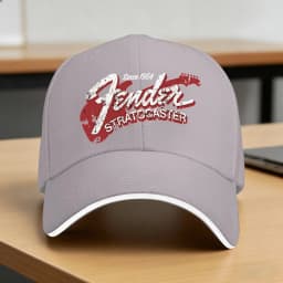 Fender Jimi Hendrix Electric Guitar Baseball Cap Couple Women Hip Hop Hats Outdoor Sport Baseball Caps Birthday Gift