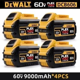 100% Original DeWALT 20V 6000mAh Power Tool Battery DCB206 DCB205 DCB200 DCF887 DCG405 DCD791 DCF922 DCF850 DCD805 Tool Battery