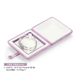 High Grade Double Open Jewelry Box Velvet Engagement Ring Box Wedding Ring Necklace Earring Gift Boxes Organizers Storage
