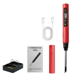 T12 Series T65 Digital Electric USB Soldering Iron Kit Set Mini Smart Adjustable Temperature Welding Tool 180-500℃ wireless