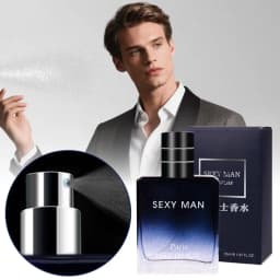 Men's Cologne Perfume Long-lasting Charming Eau De Toilette Gentleman's Blue 55ml Dating & Daily Perfume Gift