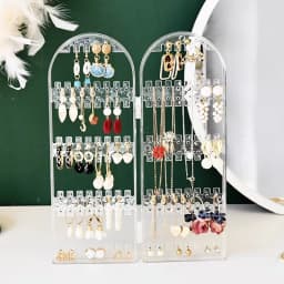 Earring Screen Jewelry Rack Display Rack Creative Screen Jewelry Rack Jewelry and Earrings Display and Storage Rack Top