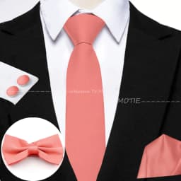 Hot Sale Burgundy Pink Necktie Set Include Polyester Bowtie Cufflink Floral Brooch For Groom Suit Wedding Cravat Shirt Accessory