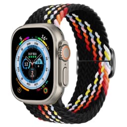 Nylon Strap For Apple Watch 12 11 10 9 8 7 46mm 42mm Adjustable Wristband iWatch Ultra4-3-2-1 49mm 6 5 4 SE 45mm 41mm 44mm Belt