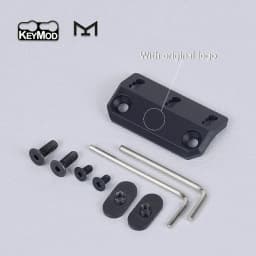Tactical ARIS Series Surefire M300 M600 Offset Scout Mount Fit 20mm Ml-k Keymod SMR Rail Base for M600B M951 M620 Flashlight