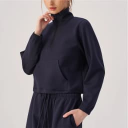 Women Half Zip Pullover Stand Collar Sweatshirt Autumn Winter Outdoor Sports Long Sleeve Top Tennis Fitness Yoga Jacket