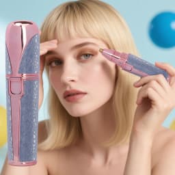 2 in 1 Portable Eyebrow Trimmer Body Face Lip Epilator Rechargeable Mini Painless Hair Remove Razor Shave Electric Epilator