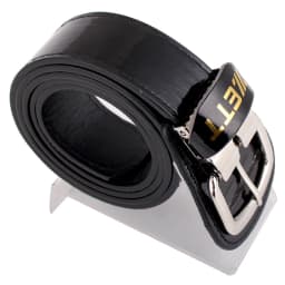 Adjustable High-End PU Baseball Belt Unisex Outdoor Sports Golf Pants Belt Trendy Softball Waist Belt Rivet Embellished Smoot...
