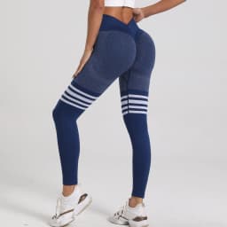 Women Gym V Back Line Leggings Butt Lifting Fitness Athletic Workout Scrunch Leggins Outdoor Yoga Pants Sports Tights S-XL