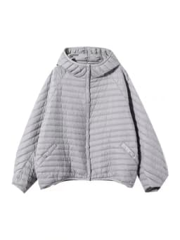 Slim Fit Hooded down Cotton Jacket Lightweight Stripe Pattern Women's Fashionable Warm Cotton Coat Single Button Closure Long...
