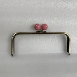 22 Or 24cm Kiss Lock Antique Bronze Big Ball Claps Metal Purse Frame Wholesale Bag Accessories Wallet Parts Plastic Candy Color