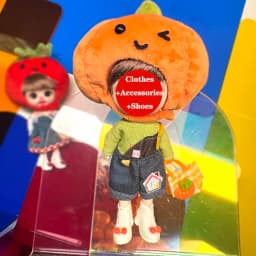 ob11 clothes obitsu 11 clothing Doll Mini Cute Dress Suit Set BJD Clothes for 1/12 Dolls Kids Handmade DIY Gift Toy Accessories