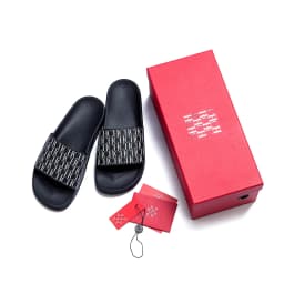 CHHC Female Flip Flops Letter Printing Multi Scene Silicone Beach Slippers Waterproof Summer Outdoor Sandals