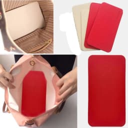 5 Size PU Leather Handbag Base Shaper Useful Solid Color Bag Support Bag Bottom Insert Bag Shaper Holder DIY Bottom Plate Pad