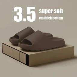Coconut EVA Soft Thick Soled Slippers Women's Summer Fashion Wear Slippers Home Shower Sandals Men's Beach Shoes Slides