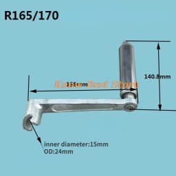 1pcs Diesel Engine Crank Starter Handle for Air-cooled Water-cooled Single-cylinder Diesel Engine Hand Starting Model Handle