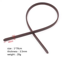 70cm New Leather Shoulder Bag Strap Bag Belt Detachable Handle Lady Shoulder Bag Handle DIY Replacement Accessories 40cm