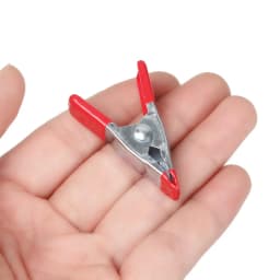 1/3Pcs A-Shaped Clip Spring Clamp Heavy Duty Woodworking 2/4/6 Inch Metal Spring Clamp Set Multipurpose Electrician Clips