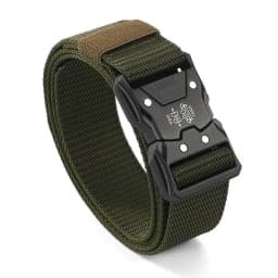 1pcs New Versatile Men's Tactical Belts - Durable, Adjustable Design - for Outdoor Hunting & Sports Enthusiasts Men Belt