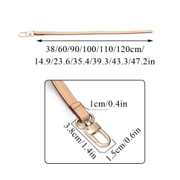 High Quality Genuine Leather Bag Strap Bag Strap Handbag Handle Shoulder Crossbody Belt Adjustable Replacement Bags Accessories