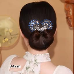 Elegant Peacock Shape Hair Bun Maker Twist Headwear Roll Hair Tool Hair Twister Easy Fast Snap Hairstyle Twist Women