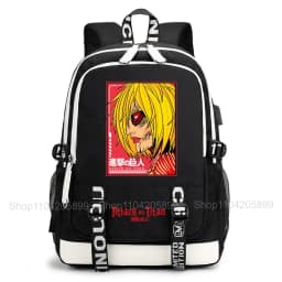 Attack on Titan Backpack Anime Mochila Student School Bag Boys Girls Gift Casual Daily Travel Rucksack