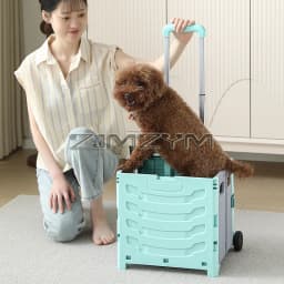 5S Quick Folding Shopping Trolley Large Capacity Hand-Pulled Cart Climb Stairs Vegetable Bung Lightweight Travel Picnic Handcart