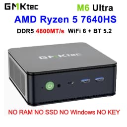 GMKtec MINI PC M5 Plus M6 Ultra M7 Ultra M8 K7 K8 PLUS K10 K11 K12 Office Desktop Gamer Computer NO RAM NO SSD NO OS NO KEY