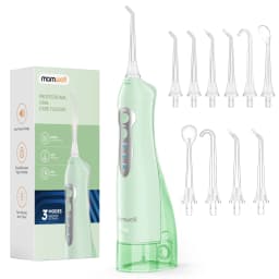 Mornwell Water Flosser Teeth Picks 6 Jets 3 Modes Portable Cordless D52 Water Floss For Teeth Cleaner IPX7 Waterproof Oral Picks