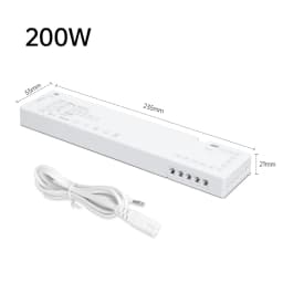 AC 220V LED Cabinet Light Transformer DC12V/24V 24W 36W 60W 100W 150W 200W Driver for Closet/Shelf Led Light Strip to Used